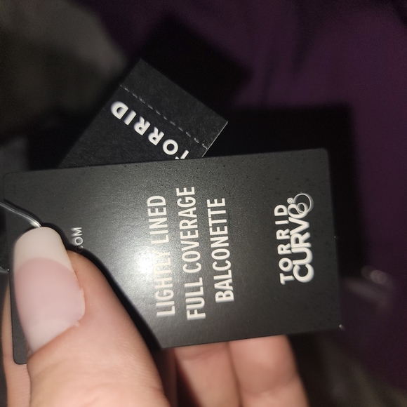 Torrid Full-Coverage Balconette Lightly Lined Heather 360° Back Smoothing™ Bra - Picture 7 of 11